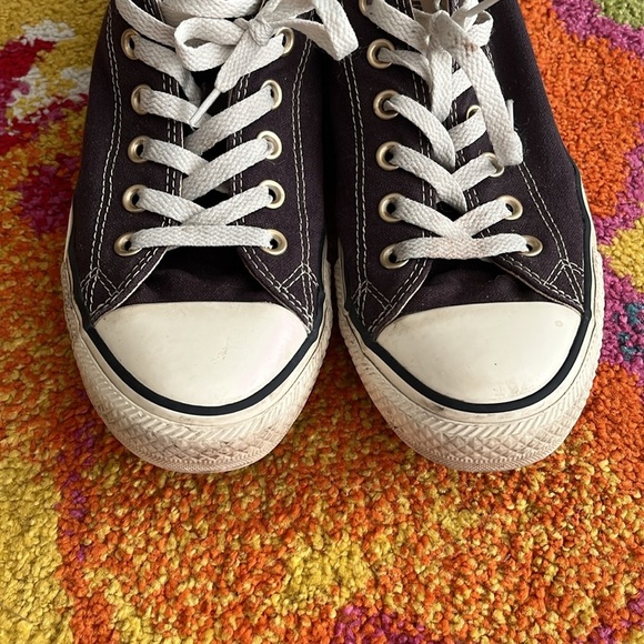 EUC WOMENS SIZE 9 CONVERSE DOUBLE TONGUE SHOES - Picture 7 of 9